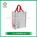 2016 new type cheap price white color non woven cloth shopping bag to shopping bags